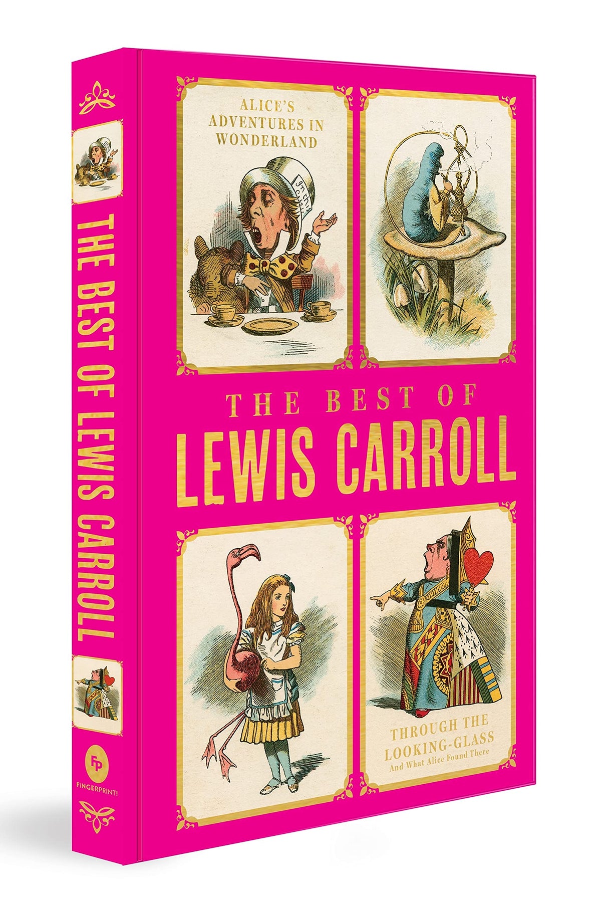 The Best of Lewis Carroll - Alice's Adventures in Wonderland, Through the Looking Glass What Alice Found There (Deluxe Hardbound Edition) - Retail Maharaj