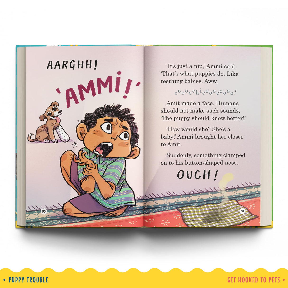 Get Hooked to Pets (Hook Books): A 4 in 1 Gorgeously Illustrated Book on Pets | Giftable Hardback Edition | Ages 5+ - Retail Maharaj