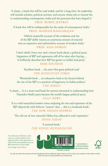 THE NEW BJP: THE REMAKING OF THE WORLDS LARGEST POLITICAL PARTY - Retail Maharaj