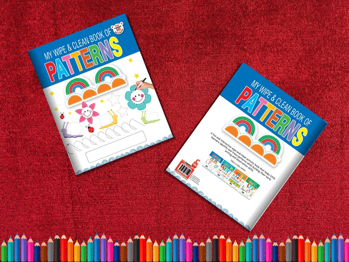 My Wipe & Clean Book of Patterns - Retail Maharaj