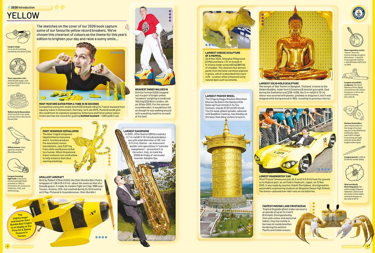 Guinness World Records 2026: The Official Yearly Edition Featuring Record-Breaking Achievements | Explore Fun Facts & Trivia | Perfect Gift Book for All Ages - Retail Maharaj