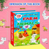 Let’s Colour the Farm Animals: Activity & Colouring Book for Kids Ages 3–9 | Perfect Gift for Drawing, Painting & Creativity | Premium Paper Quality - Retail Maharaj