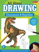 All About Drawing Dinosaurs & Reptiles - Retail Maharaj