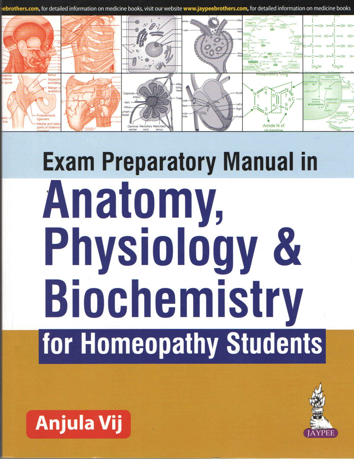 EXAM PREPARATORY MANUAL IN ANATOMY, PHYSIOLOGY & BIOCHEMISTRY FOR HOMEOPATHY STUDENTS - Retail Maharaj