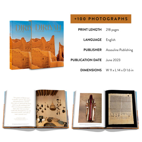 Diriyah Culture: At-Turaif - Assouline Coffee Table Book - Retail Maharaj