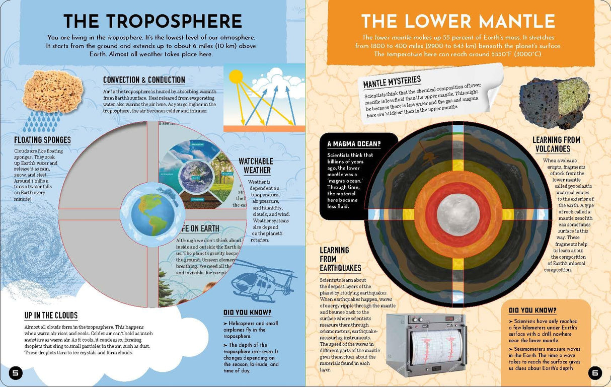 Inside Out Earth: Look Inside Our Amazing Planet - Retail Maharaj