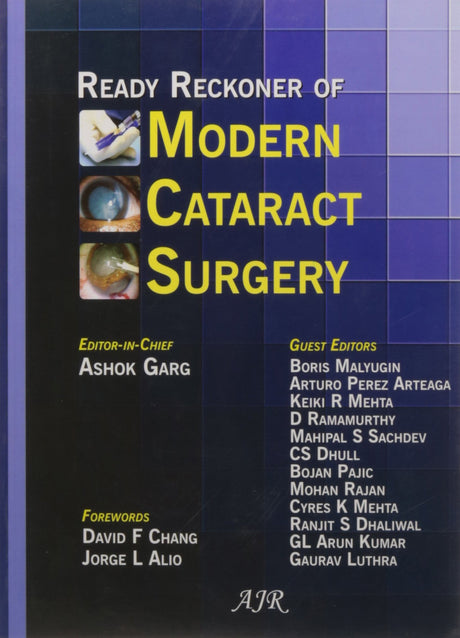Ready Reckoner of Modern Cataract Surgery - Retail Maharaj