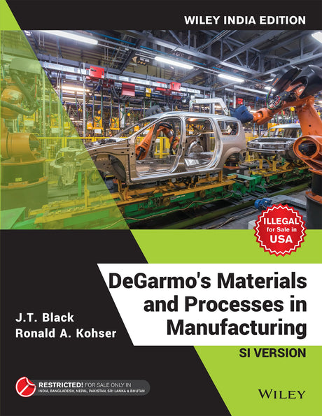 DEGARMOS MATERIALS AND PROCESSES IN MANUFACTURING SI VERSION (SIE) (PB 2019) - Retail Maharaj