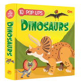 Pop Up Dinosaurs Book for Kids: Pop-Up Dino World | 3D Pop-Up Exploration of the Prehistoric Jungle | Jurassic World | Dinosaur Adventures Themes | Dino Time Travel | Best Dino Pop-Up Book for Children - Retail Maharaj