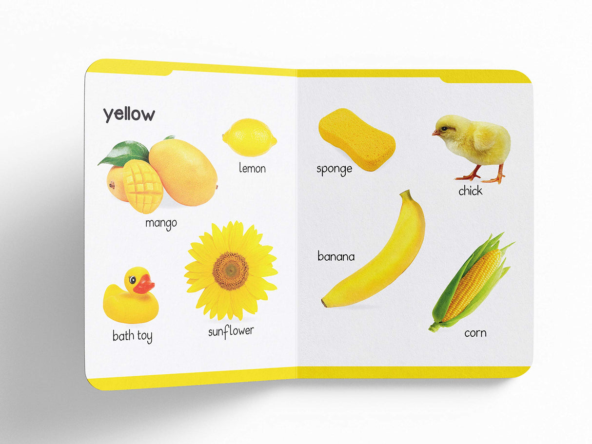 My First Padded Book of Colors and Shapes: Early Learning Board Book for Kids | Learn Basic Colours and Shapes with Bright, Engaging Pictures | Durable Padded Board Book for Babies, Toddlers & Preschoolers | Ages 0–5 Years (My First Padded Books Series) - Retail Maharaj