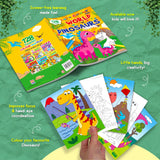 Let’s Colour the World of Dinosaurs: Activity & Colouring Book for Kids Ages 3–9 | Perfect Gift for Drawing, Painting & Creativity | Premium Paper Quality - Retail Maharaj
