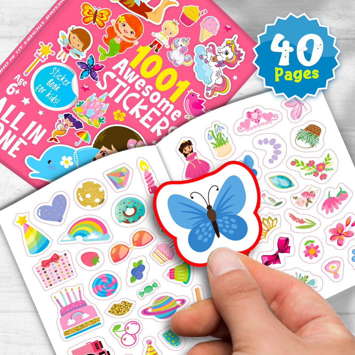 1001 Awsome Stickers - All In One - Retail Maharaj
