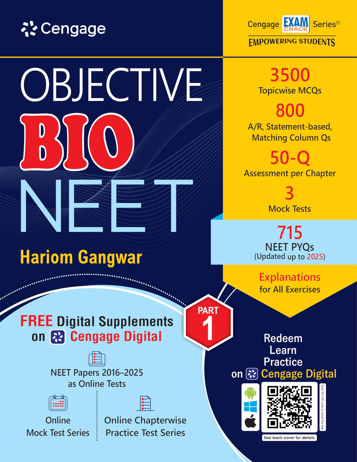 Cengage Objective Bio NEET: Part 1 - Retail Maharaj