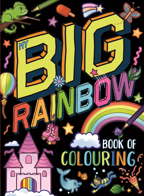 My Big Rainbow Book of Colouring - Retail Maharaj