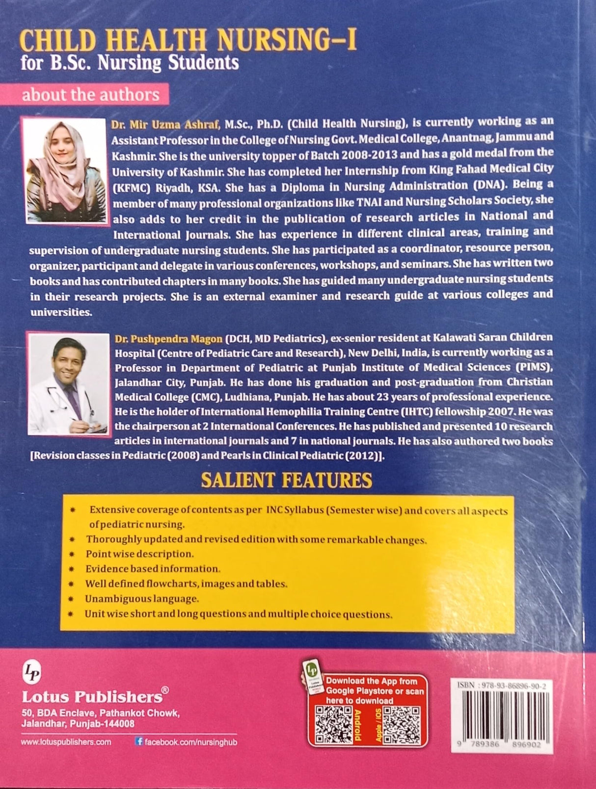 CHILD HEALTH NURSING-1 [Paperback] Prof. Pushpendra Magon [Paperback] Prof. Pushpendra Magon [Paperback] Prof. Pushpendra Magon