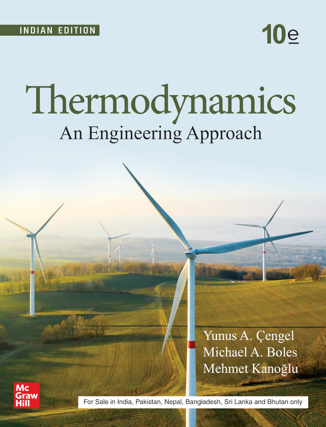 Thermodynamics: An Engineering Approach | 10th Edition | Yunus A. Cengel, Michael A. Boles & Mehmet Kanoglu - Retail Maharaj