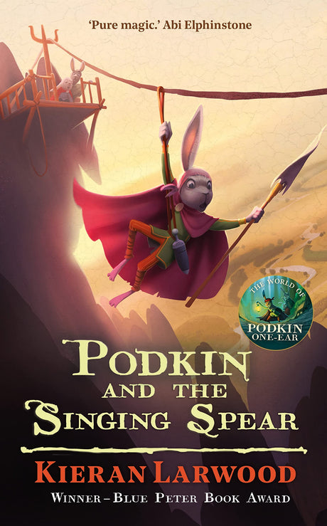 Podkin and the Singing Spear (The World of Podkin One-Ear) - Retail Maharaj