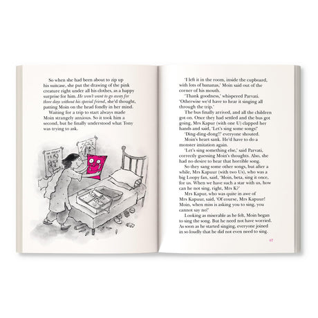 Moin and the Monkey Monster (Book 3): A Funny Story of Friendship Between a Boy and a Monster | Age 8+ - Retail Maharaj