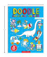 Doodle Coloring For Kids - Blue Edition - Retail Maharaj