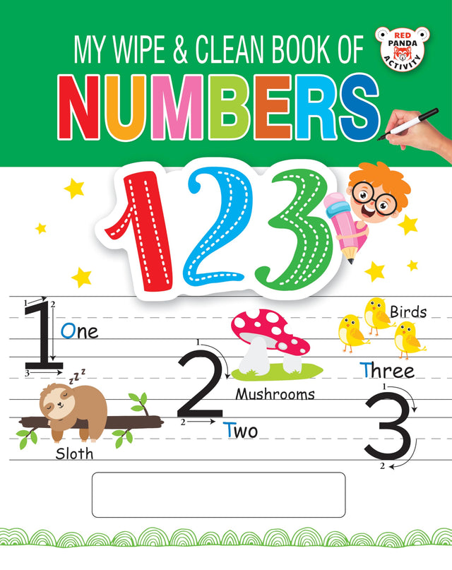 My Wipe & Clean Book of Numbers - Retail Maharaj