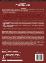 ESSENTIALS OF PROSTHODONTICS - Retail Maharaj