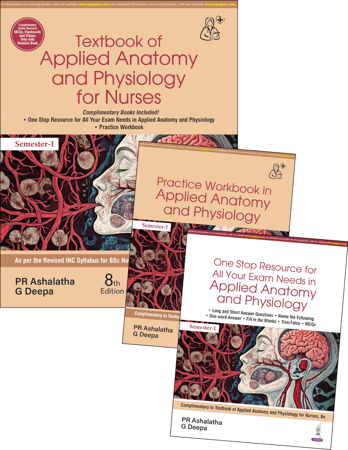TEXTBOOK OF APPLIED ANATOMY AND PHYSIOLOGY FOR NURSES (COMPLIMENTARY BOOKS INCLUDED) - Retail Maharaj