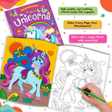 Hello Friend Books My Cool Colouring Book of Magical Unicorns: Jumbo Copy Colouring - Practice Drawing, Painting and Colouring with Reference for Kids - Retail Maharaj