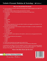 Textbook of Forensic Medicine & Toxicology (20th Edition 2023) (Softcover) [paperback] V V Pillay [Jul 28, 2023]… - Retail Maharaj
