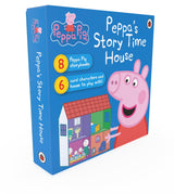 Peppa’s Storytime House (Set of 8): Mini Board Books & 6 Play Characters | Peppa Pig Interactive Storytelling Gift for Toddlers & Kids - Retail Maharaj