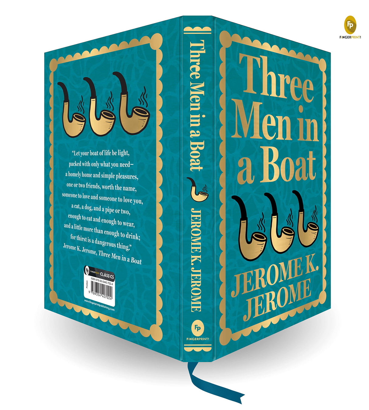 Three Men in a Boat by Jerome K. Jerome (Deluxe Hardbound Edition) – Classic Literature| Hilarious Adventures |Timeless Classic - Retail Maharaj