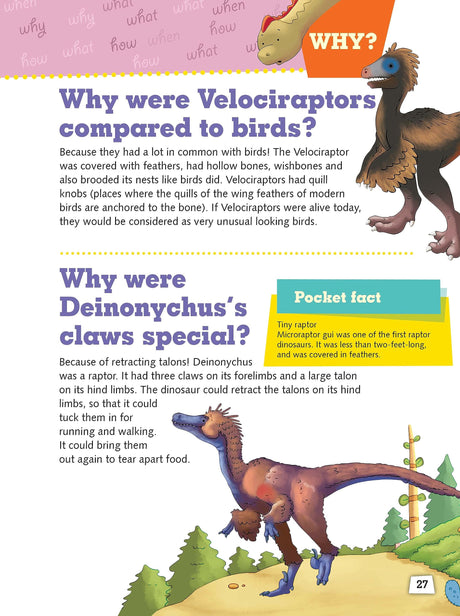 Encyclopedia: My Encyclopedia of Dinosaurs - What? Why? How? When? - Encyclopedia books for Children - Retail Maharaj