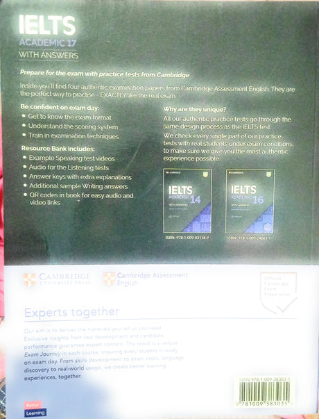 IELTS ACADEMIC 17 WITH ANSWER - Retail Maharaj