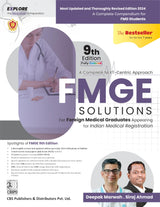 A Complete Next Centric Approach Fmge Solutions For Foreign Medical Graduates Appearing For Indian Medical Registration 9Ed (Pb 2025) - Retail Maharaj