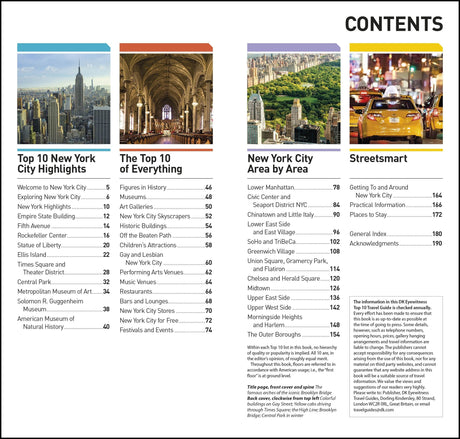 DK Eyewitness Top 10 New York City (Pocket Travel Guide) - Retail Maharaj