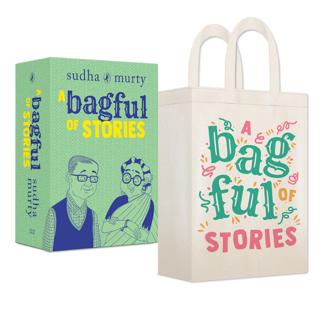 A Bagful of Stories: A Gift Edition Boxset of Grandma’s, Grandpa’s and Grandparents’ Bag of Stories by Sudha Murty - Retail Maharaj