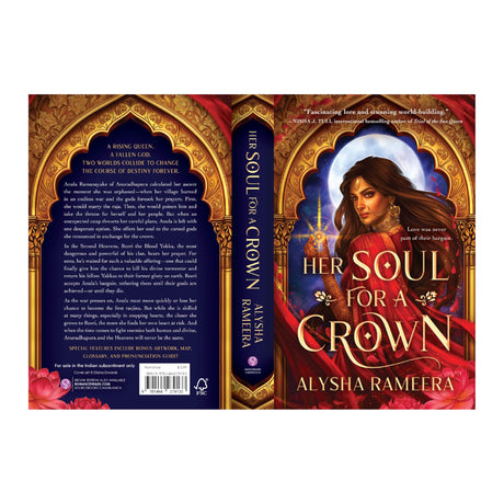 Her Soul for A Crown | A Dark Sri Lankan Mythology Romantasy of Cursed Gods, Forbidden Love & Revenge | For fans of Sarah J. Mass - Retail Maharaj