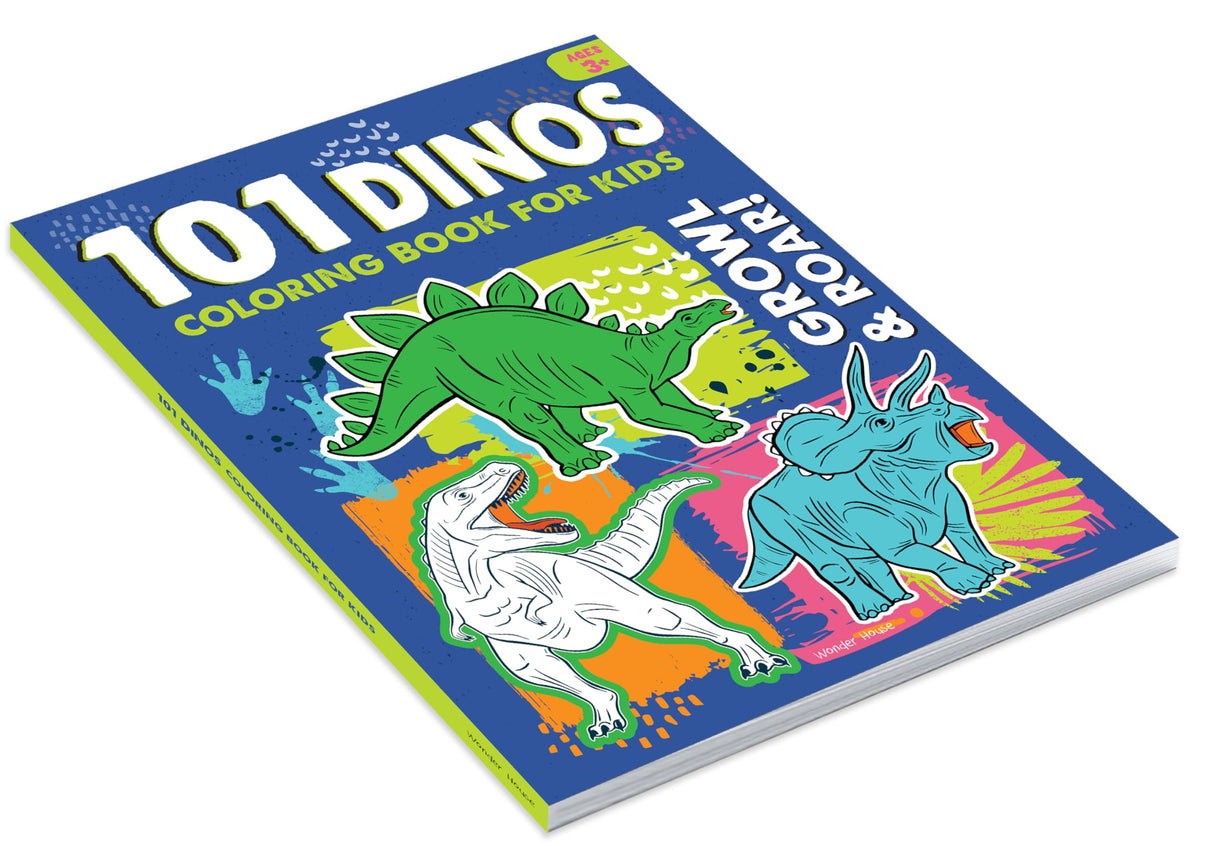 101 DINO Coloring Book For Kids - Retail Maharaj