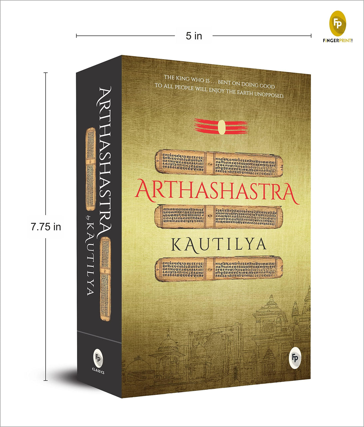 Arthashastra By Kautilya - A Masterpiece On Economic Policies | Ancient Indian Political Philosophy | Hindu Spiritual Wisdom | Timeless Teachings | Practical Guidance [Paperback] - Retail Maharaj