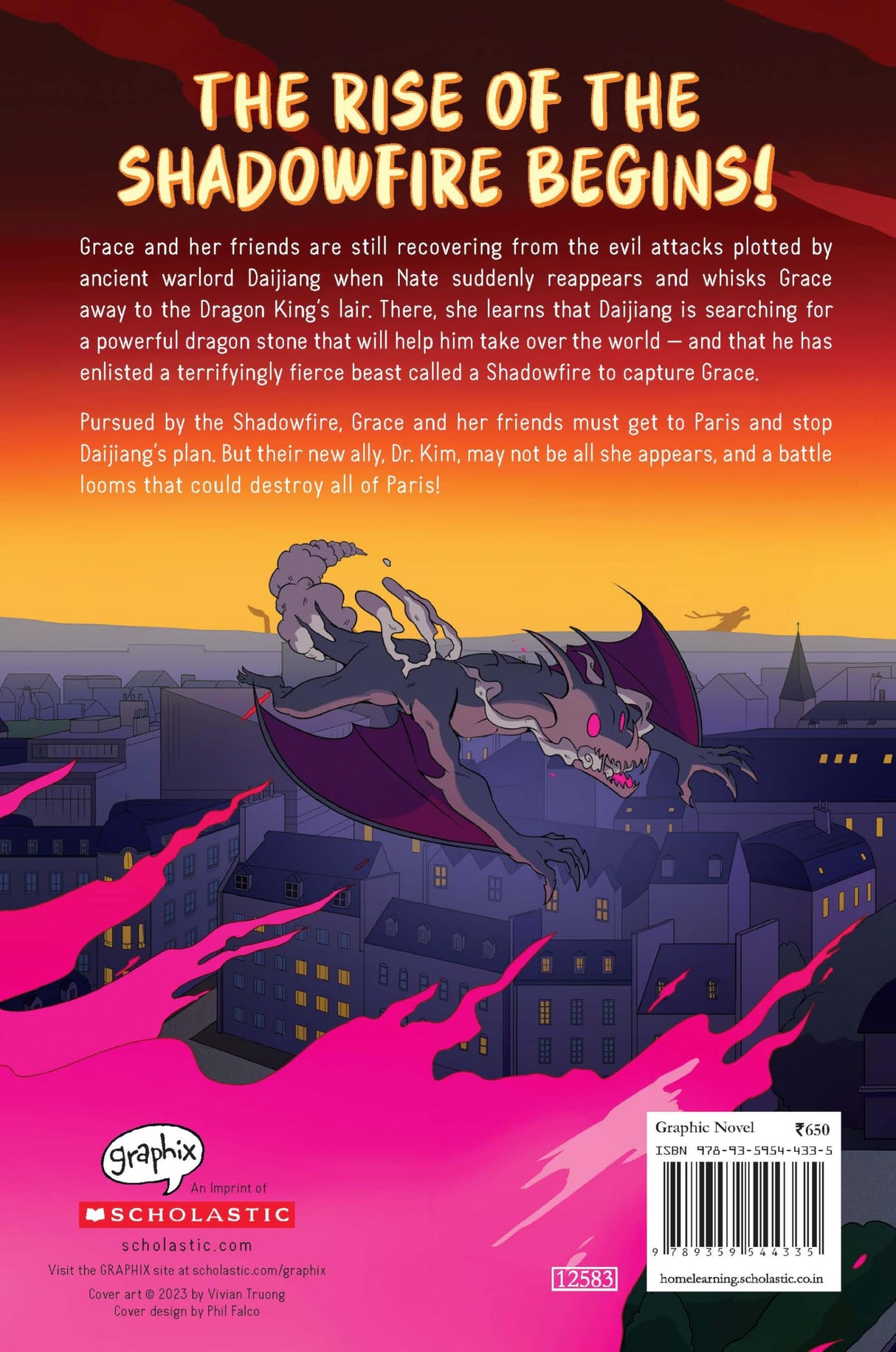 City Of Dragons #02: Rise Of The Shadowfire (A Graphic Novel) - Retail Maharaj