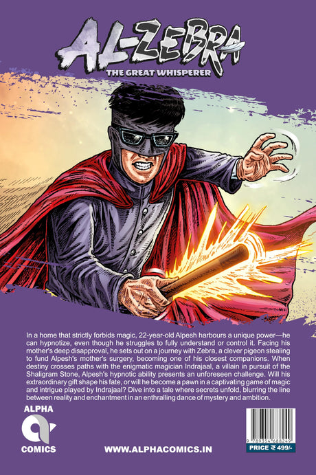 AL ZEBRA | ISSUE 1 | THE GREAT WHISPERER | ALPHA COMICS | NEW RELEASE - Retail Maharaj