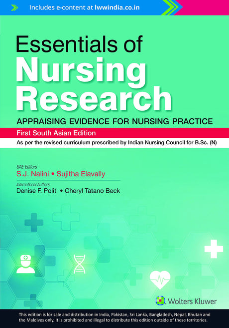 Essentials of Nursing Research—Appraising Evidence for Nursing Practice, 1st South Asian ed - Retail Maharaj
