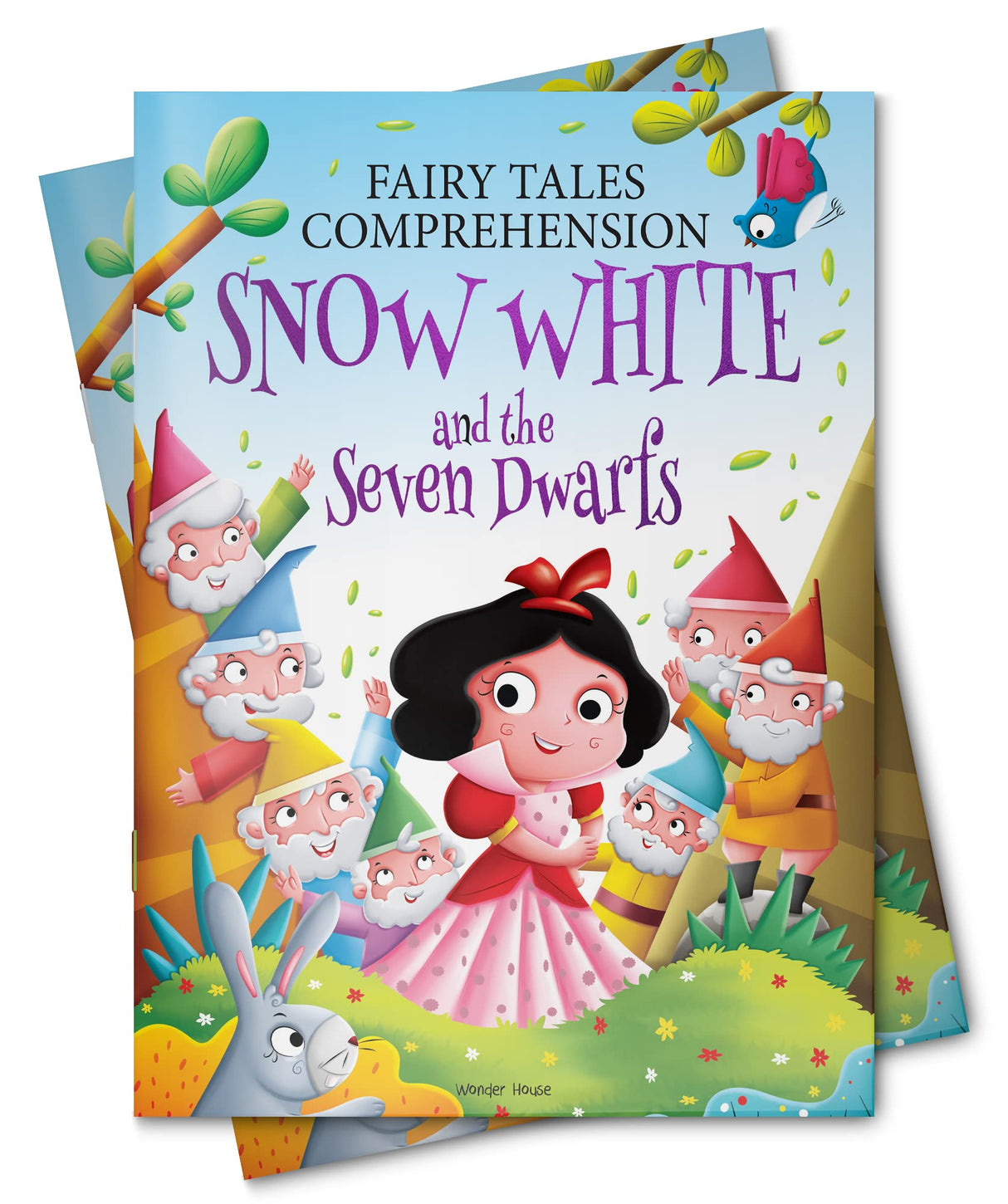 Fairy Tales Comprehension: Snow White and the Seven Dwarfs Read & Respond Workbook | Ages 5–8 | Build Language Skills with Classic Tales & Engaging Activities - Retail Maharaj