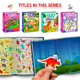 My First 500 Dinosaur Sticker Activity Book for Kids, Children and Toddlers – Fun Activity with Coloring – Ages 3+ Years - Retail Maharaj