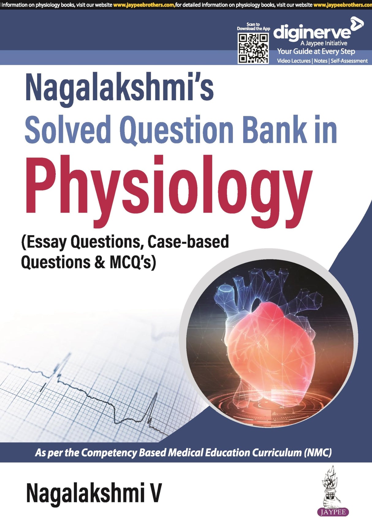 NAGALAKSHMI'S SOLVED QUESTION BANK IN PHYSIOLOGY (ESSAY QUESTIONS, CASE-BASED QUESTIONS & MCQS) - Retail Maharaj