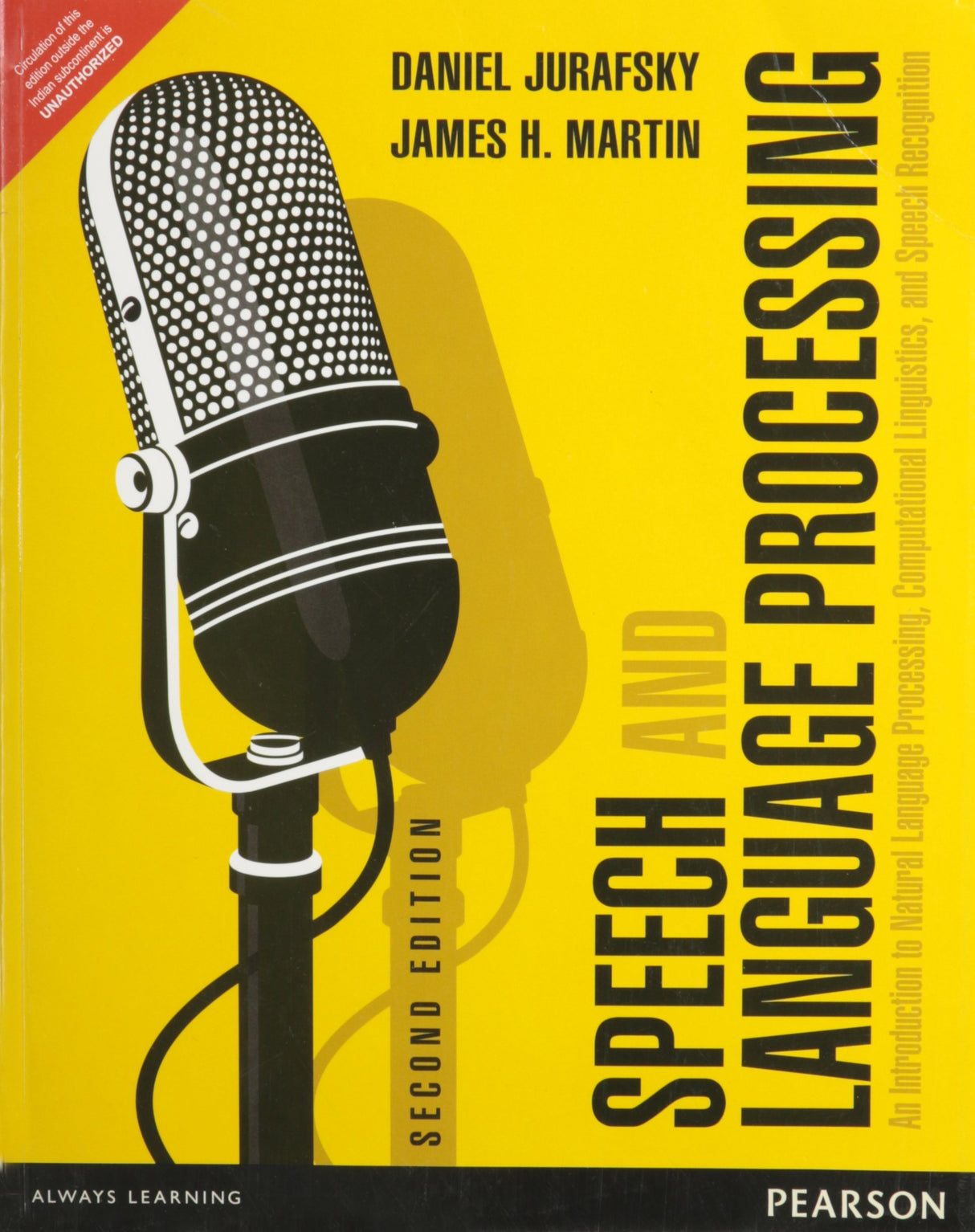 SPEECH AND LANGUAGE PROCESSING: AN INTRODUCTION TO NATURAL LANGUAGE PROCESSING, COMPUTATIONAL LINGUISTICS AND SPEECH RECOGNITION, 2ND EDN - Retail Maharaj