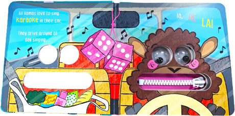 Wobbly Eye Zipper La La Llamas! - Retail Maharaj
