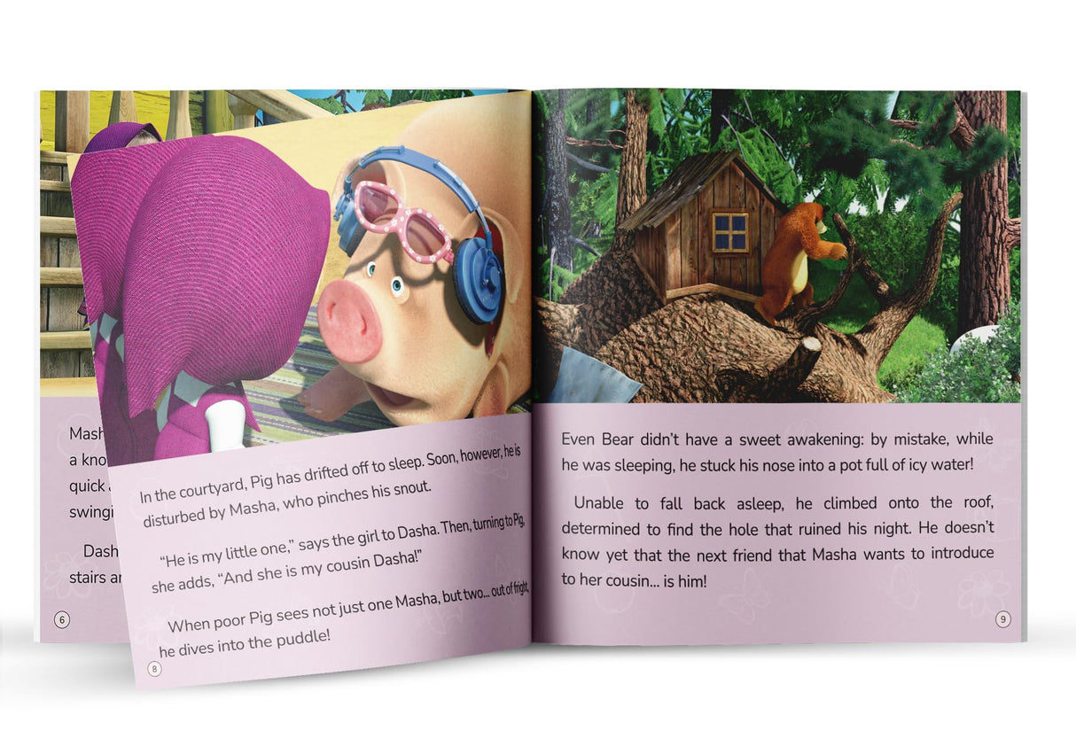 Masha and the Bear - Two Much (Story Book) - Retail Maharaj