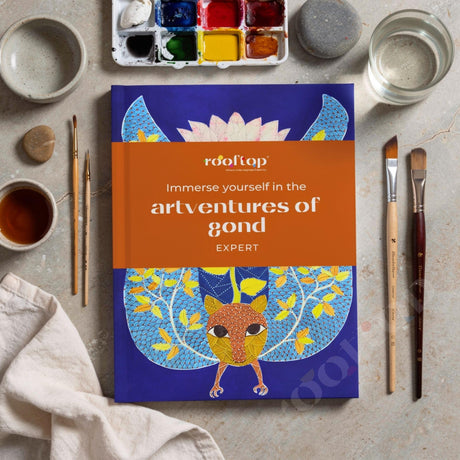 Rooftop Artventures of Gond - Expert Coloring Books | Advanced Tribal Art Designs | Stress-Relief & Mindfulness Coloring for Adults |Gond Art for ... | Folk Art for Artists & Colorists: English - Retail Maharaj