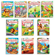 FUN READS Stories From Panchatantra | Pack of 10 Books | Paperback | All Time Favorite Pastime Stories | Ideal Library Collection | Moral Values for Children - Retail Maharaj