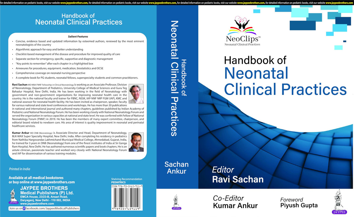 Handbook of Neonatal Clinical Practices - Retail Maharaj